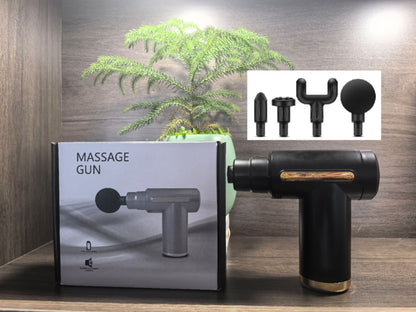 Mini pistolet de massage portable sans fil pour le fascia, pour un soulagement musculaire profond