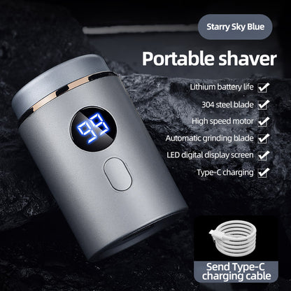 Mini rasoir électrique portable pour hommes