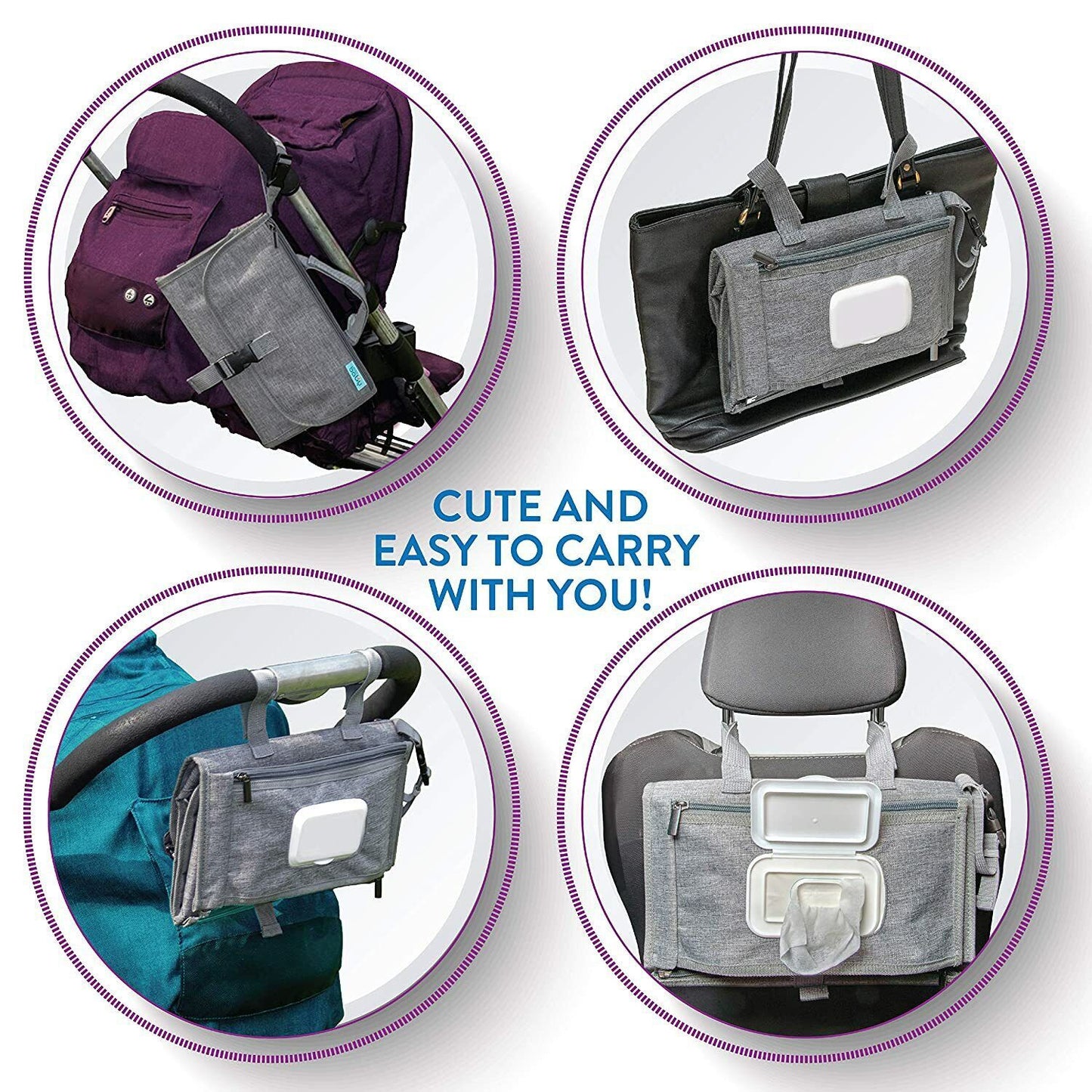 Portable Waterproof Baby Diaper Changing Pad