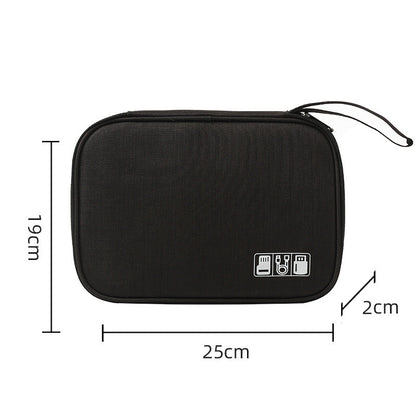 Multi-Functional Waterproof Digital Accessories Organizer Bag for Travel & Work