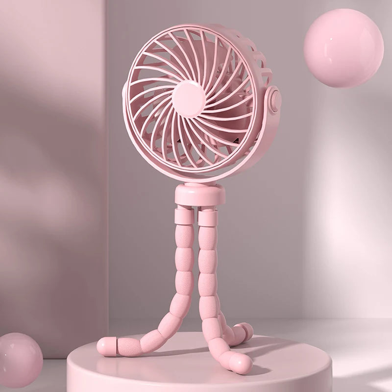 Rechargeable Portable Desktop Table Mini Fan