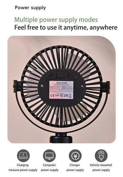 Rechargeable Portable Desktop Table Mini Fan