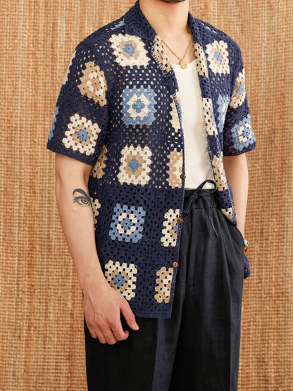 Gehäkeltes Openwork-Shirt – leicht, atmungsaktiv, kühl im Sommer