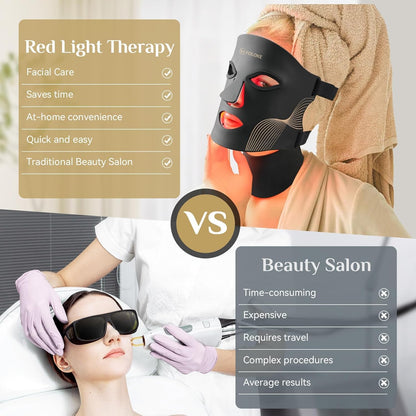 309-LED-Photonen-Verjüngungsmaske – Für die Anti-Aging- und Akne-Pflege zu Hause